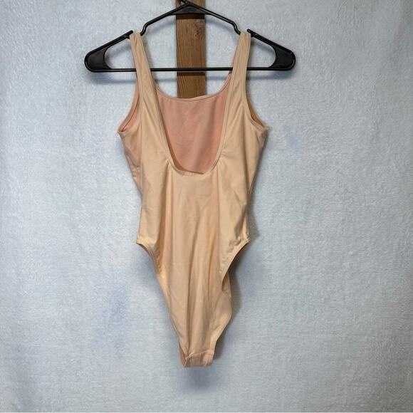 Adidas Swim Trefoil Light Pink Sleeveless One Piece Swimsuit Size S - Picture 5 of 12